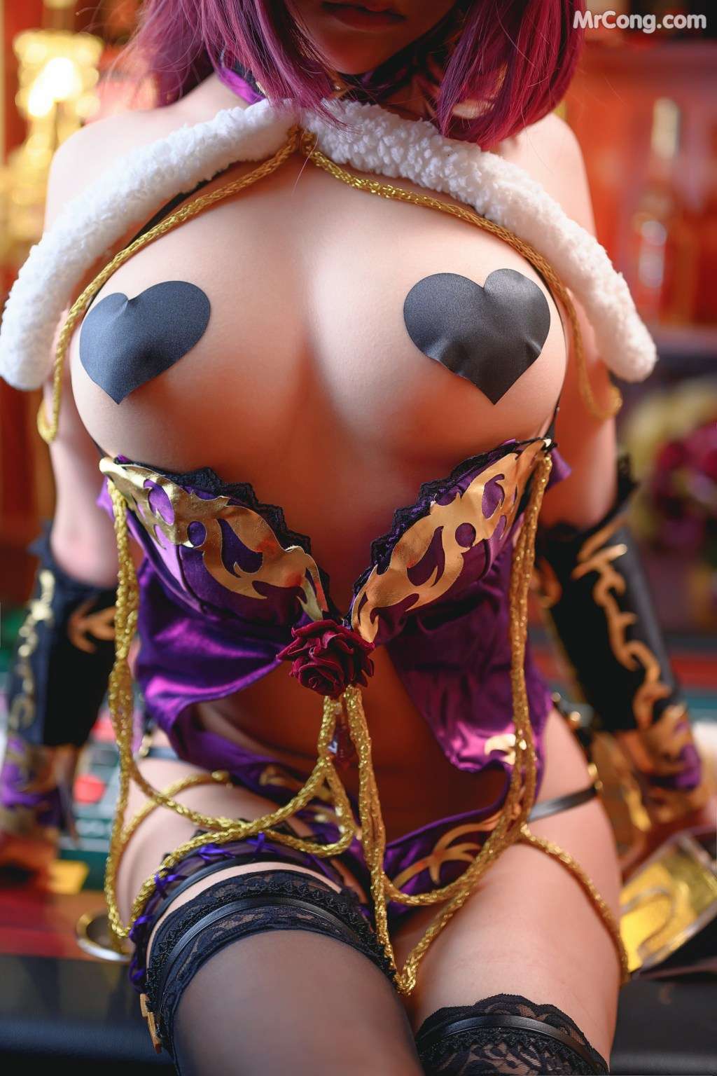 Coser@抱走莫子aa Vol.040： 斯卡哈兔女郎 (51 photos)