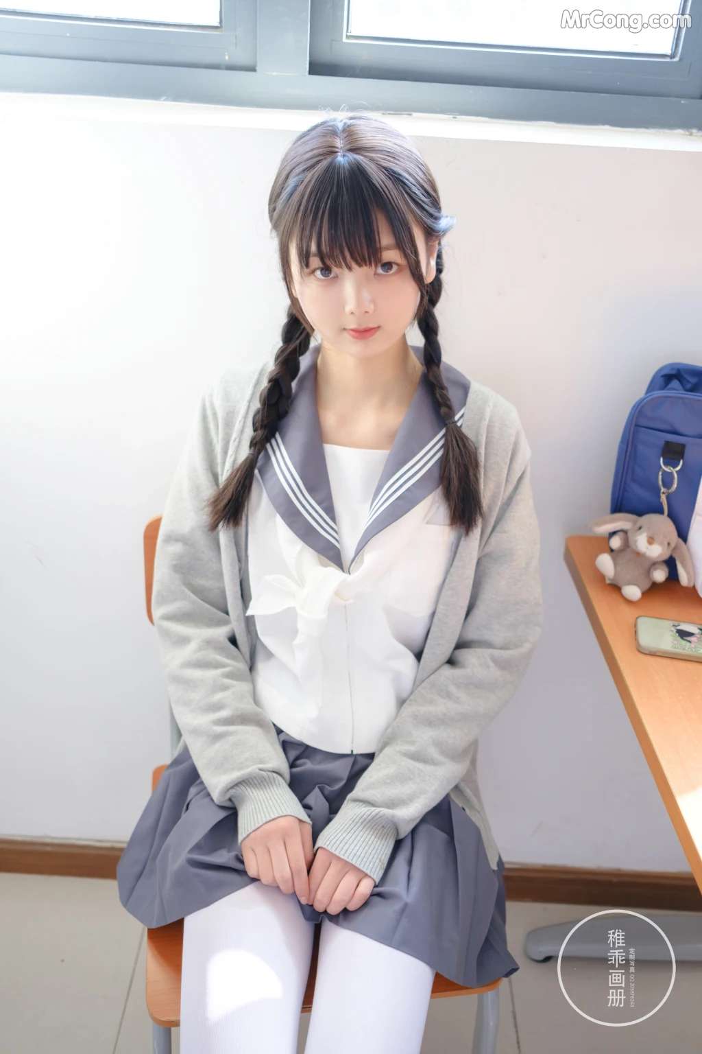 Coser@稚乖画册 Vol.005： 03 JK (71 photos + 12 videos)