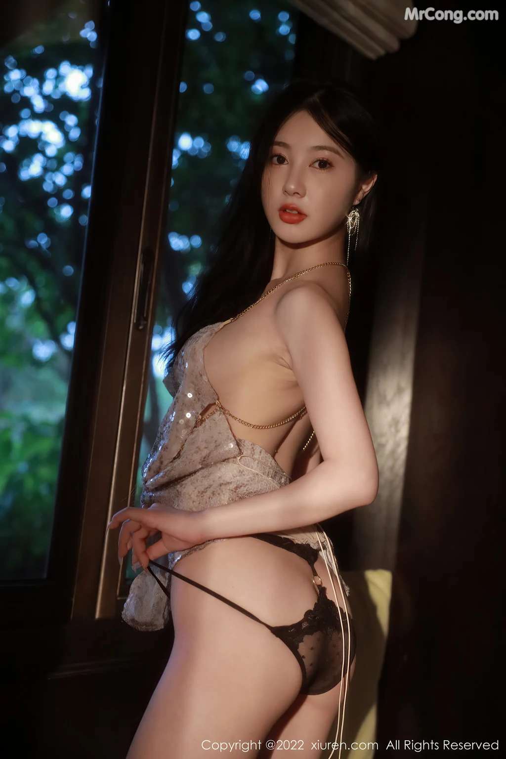 XIUREN No.5632： 谢晚晚 (92 photos)