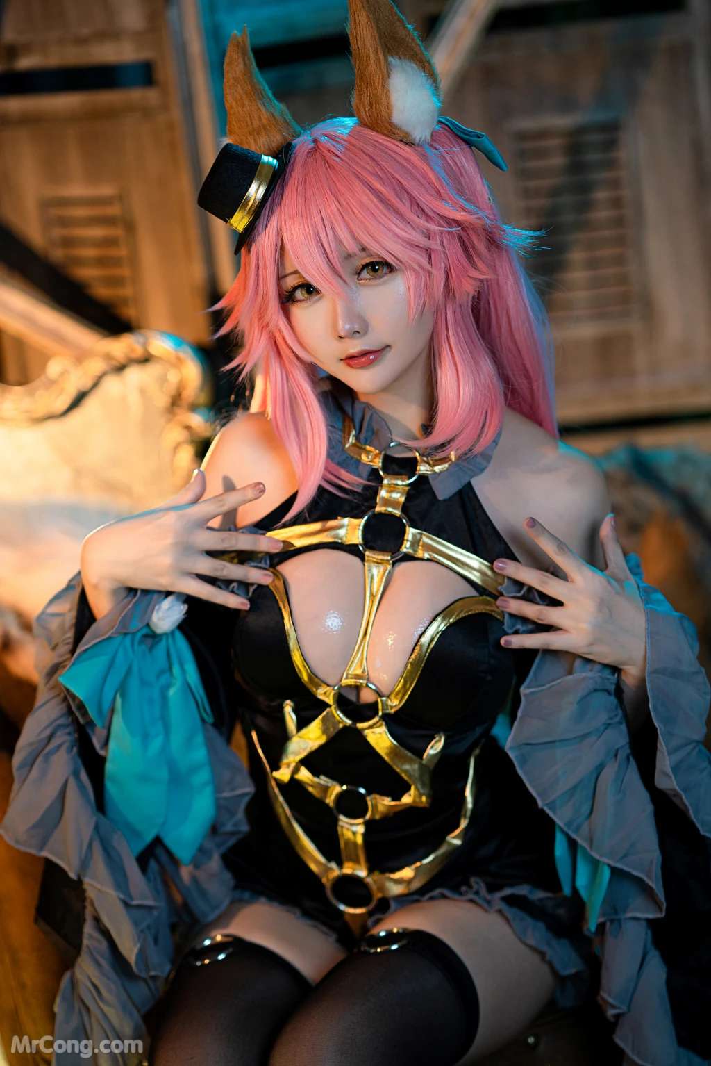 Coser@星之迟迟Hoshilily： 阴阳师玉藻前 (21 photos)