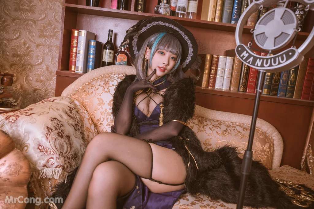 Coser@宫本桜： 柴郡旗袍 音乐绚烂CaitSith (20 photos)