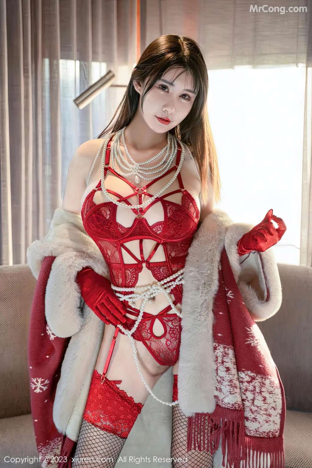 XIUREN No.6188： 夏沫沫tifa (62 photos)