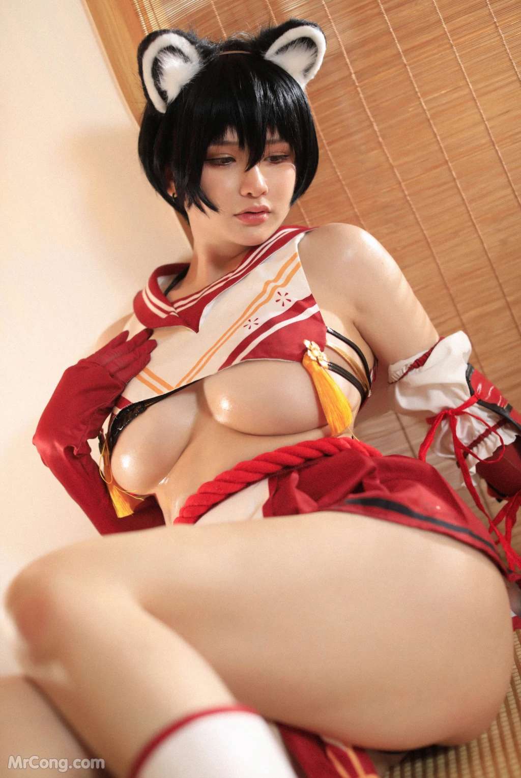 Coser@前羽_rr： 碧蓝档案 春日椿 (33 photos)