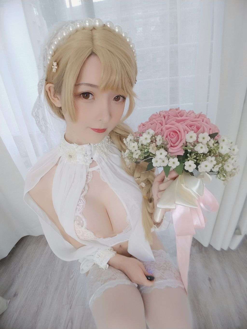 Coser @ 一 小 央 泽 (yixiaoyangze)： 花嫁 (60 photos)