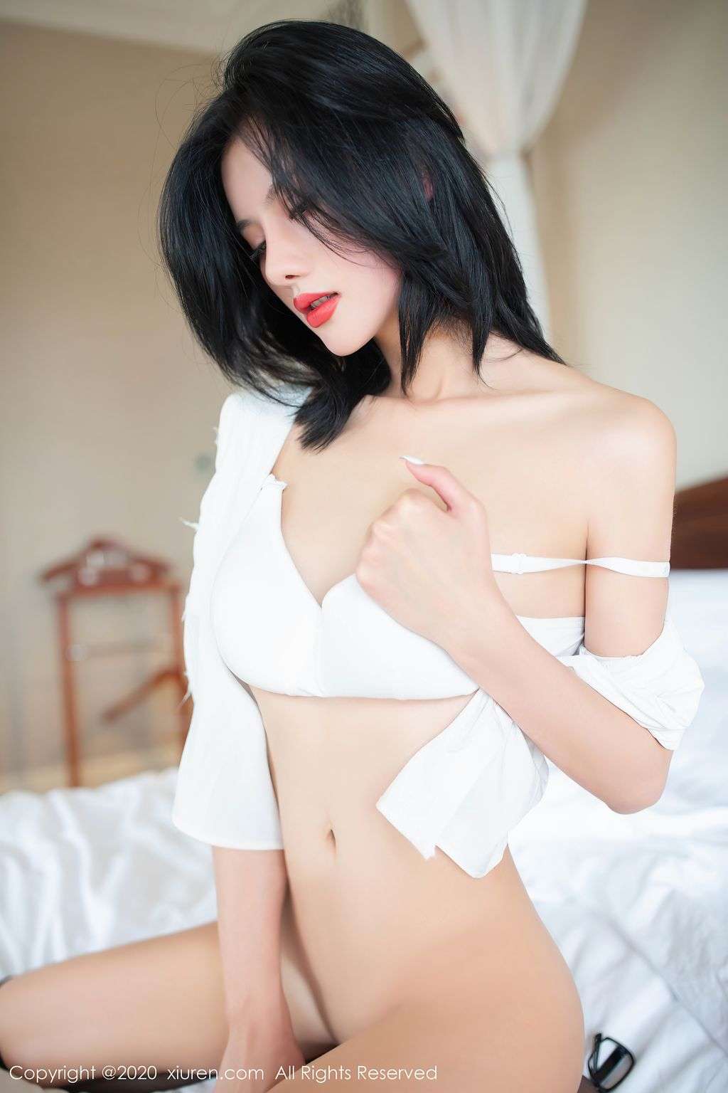 XIUREN No.2658： Jiu Shi A Zhu A (就是 阿朱 啊) (62 photos)