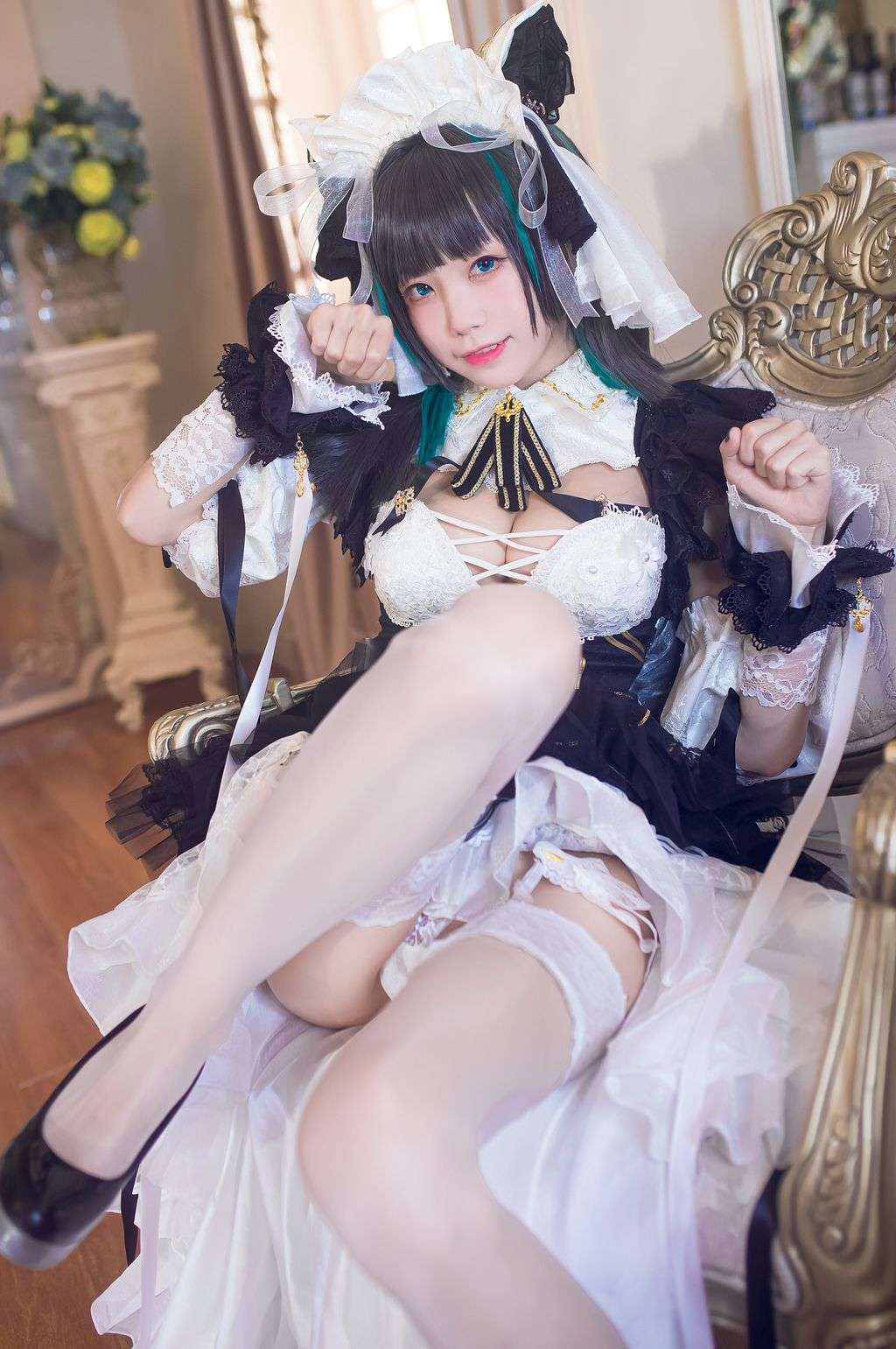 Coser @ 水 淼 Aqua Vol.052： 柴 郡 (35 photos)