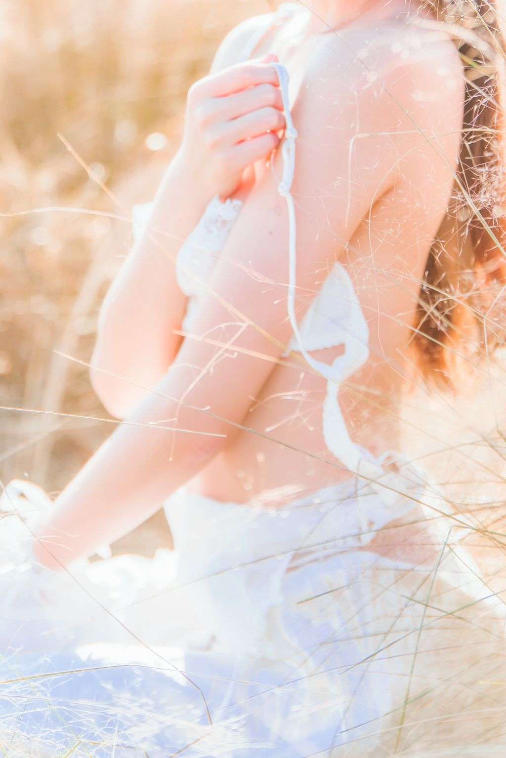 Coser @ 桜 桃 喵 Vol.013： 冬眠 2018 系列  白裙 (下) (45 photos)