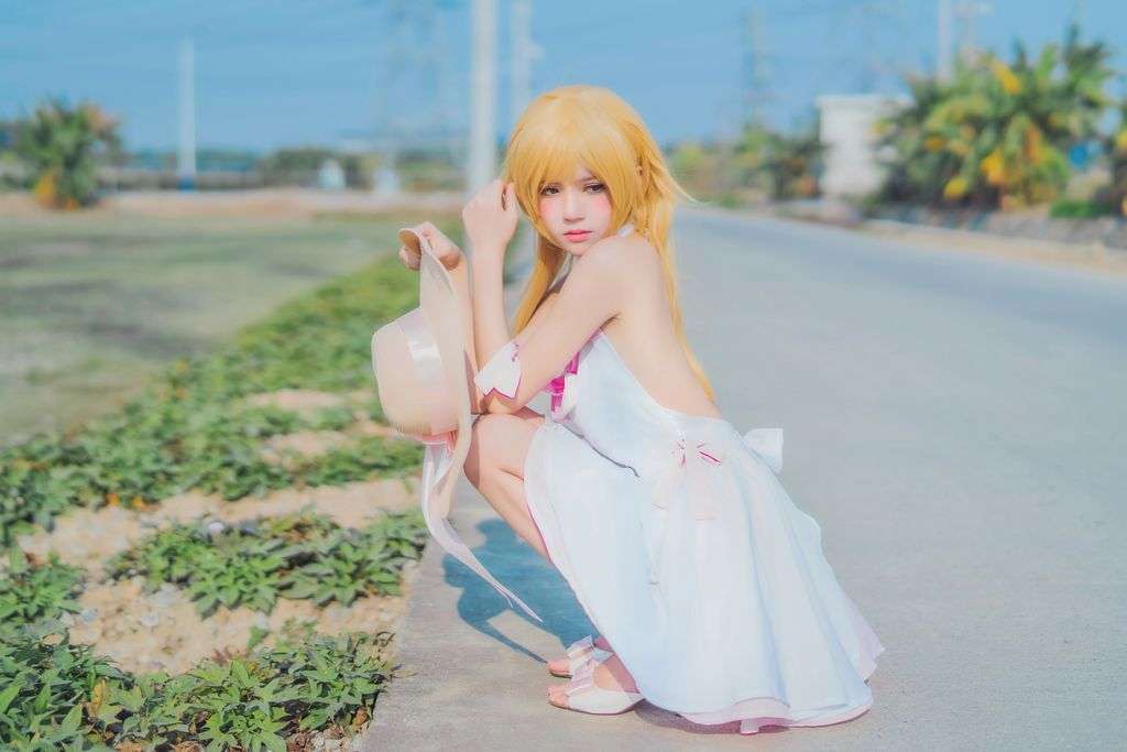 Coser @ 桜 桃 喵 Vol.063： 小 忍 草帽 (59 photos)