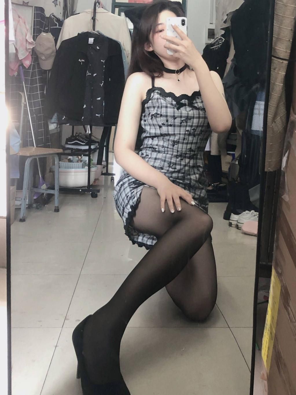 夏日的美腿丝袜