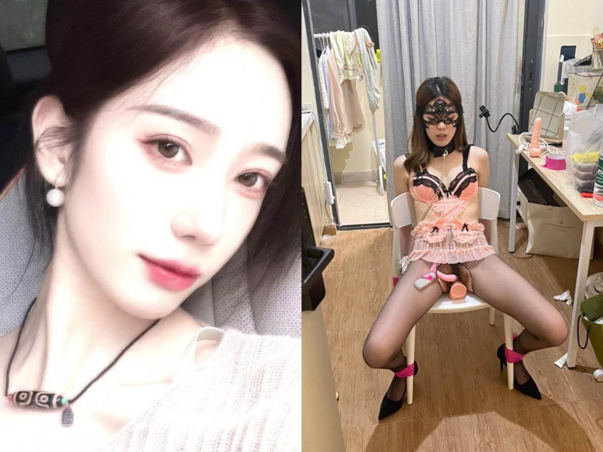 反差婊：左边给朋友看，右边给男朋友看（16） Contrast bitch： s