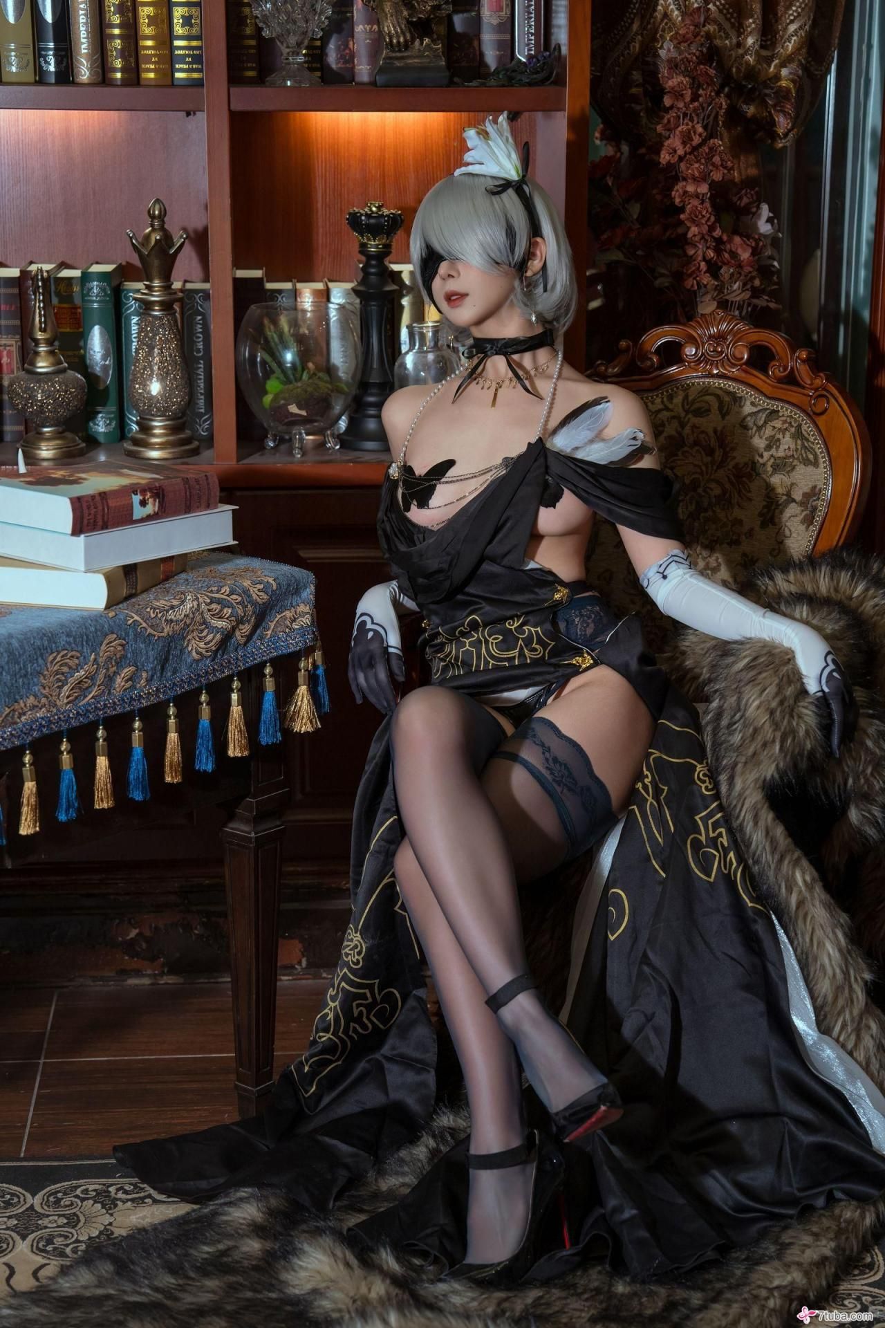 性感美图106白色百合 Sexy pictures 106 white lil