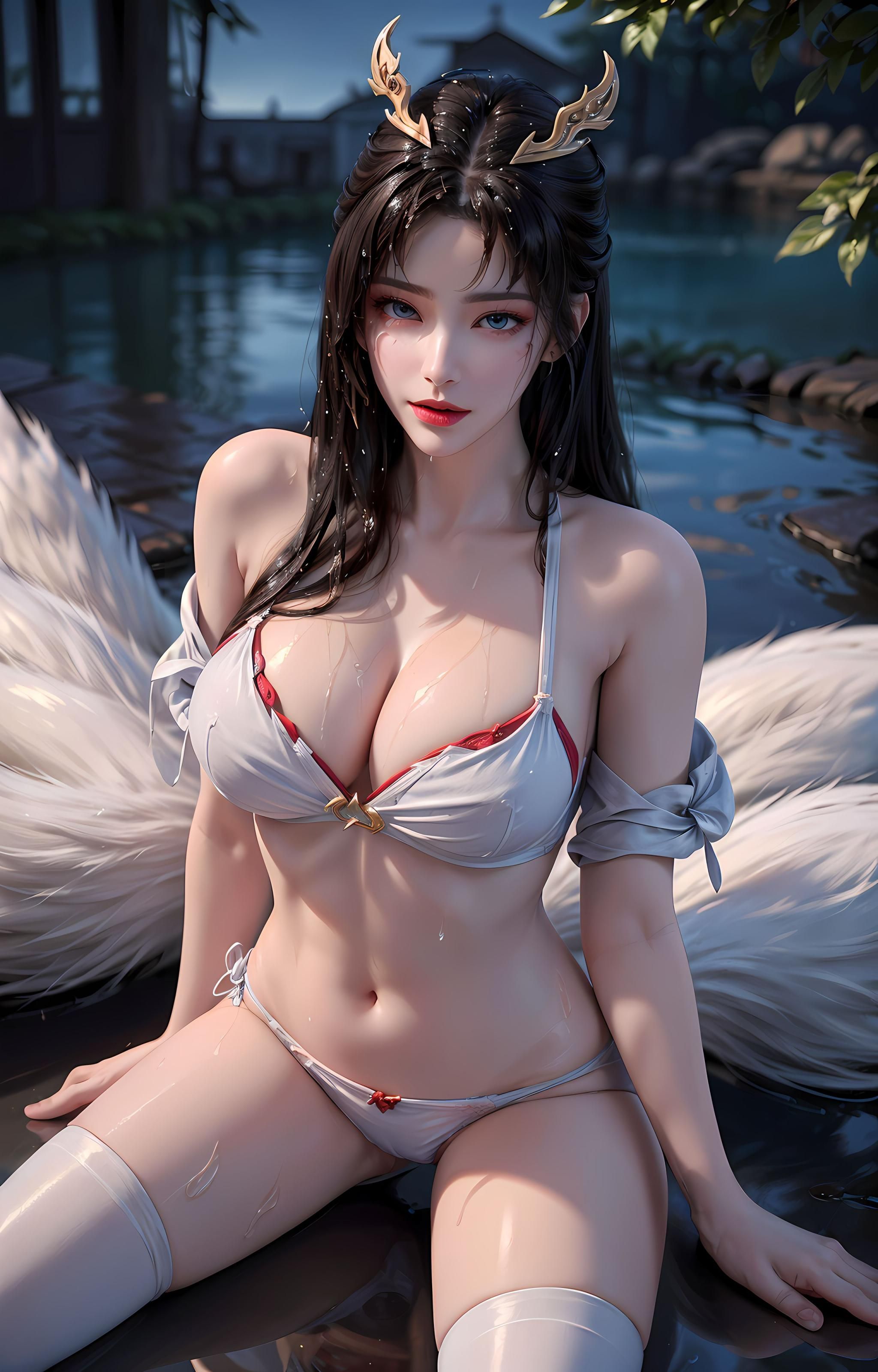 TianhuFairy 动漫ai美女  TianhuFairy anime a