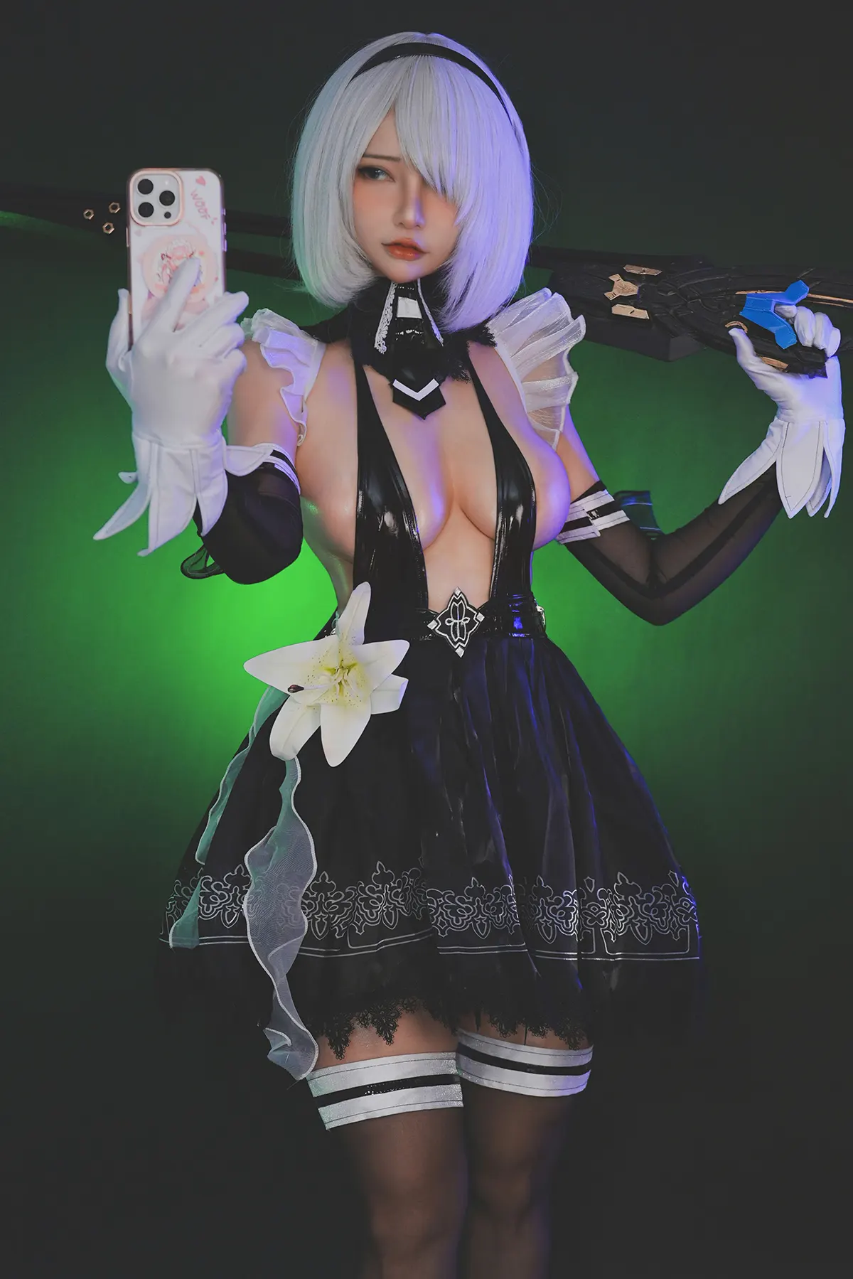 喜欢扮成二次元的小骚货 A little slut who likes to d