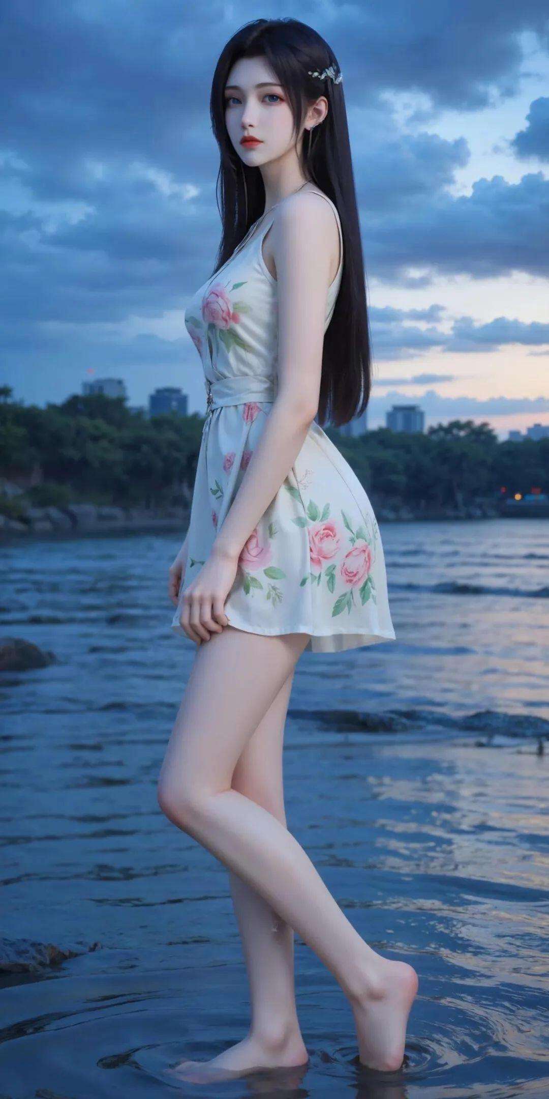 水湄仙子碎花裙 Fairy Shui Mei floral dress