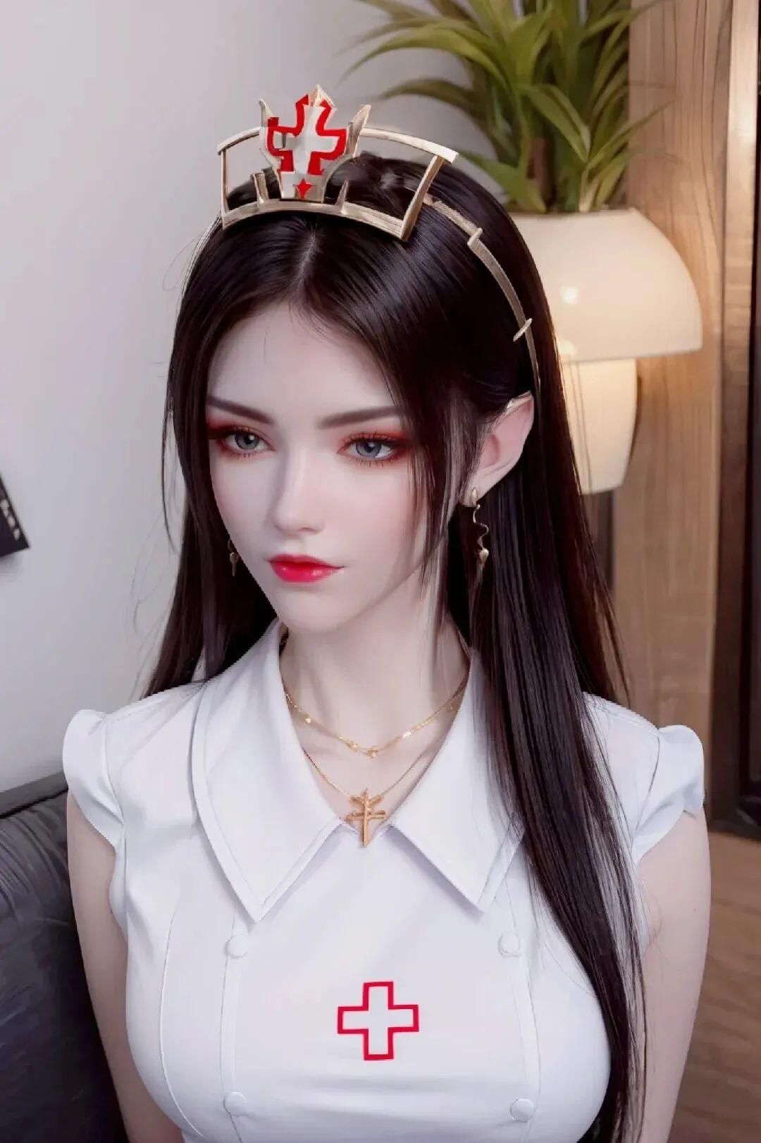 圣洁护士的温柔凝视 The gentle gaze of the holy nu