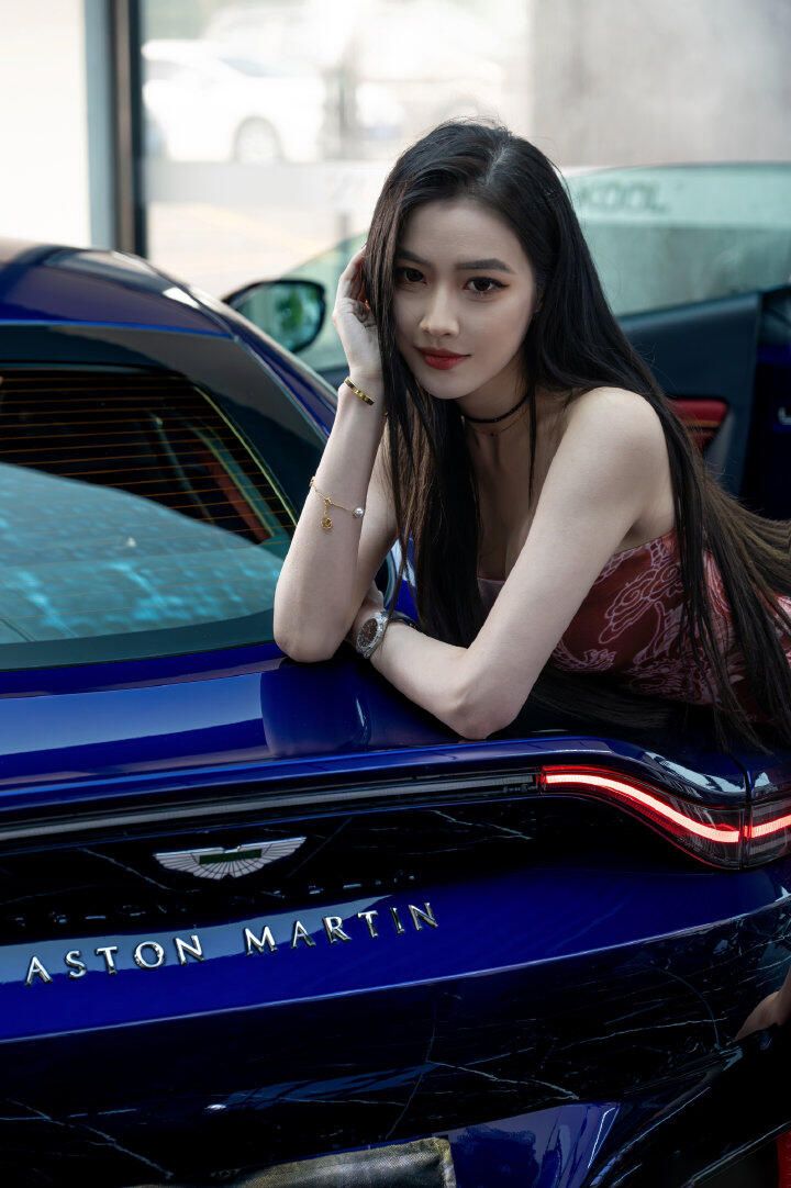 车模女神XX与阿斯顿马丁的诱惑：绝美车模写真集 The Temptation o