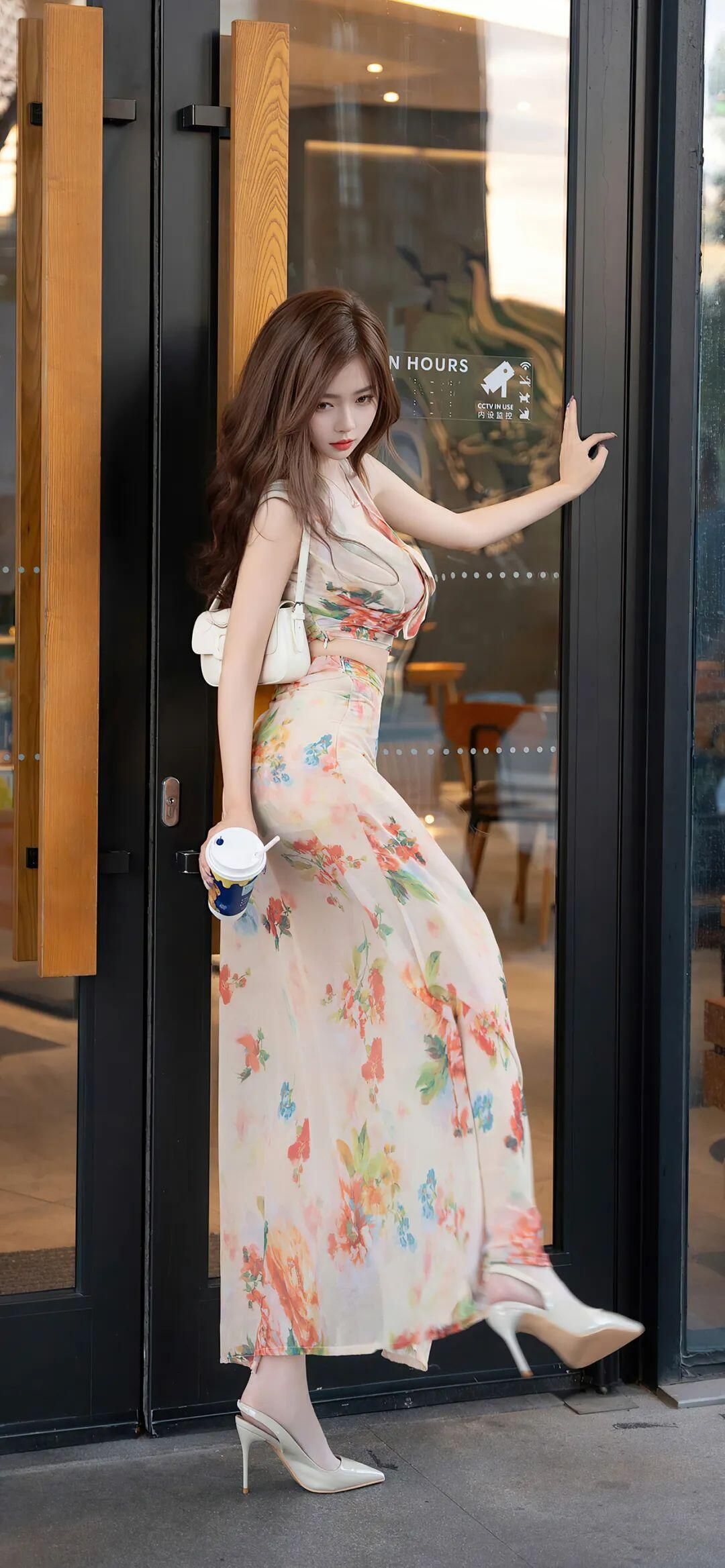 碎花裙下藏不住的性感：午后阳光下的秘密