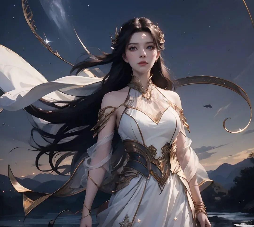 星河仙子：腰如束素，齿如含贝