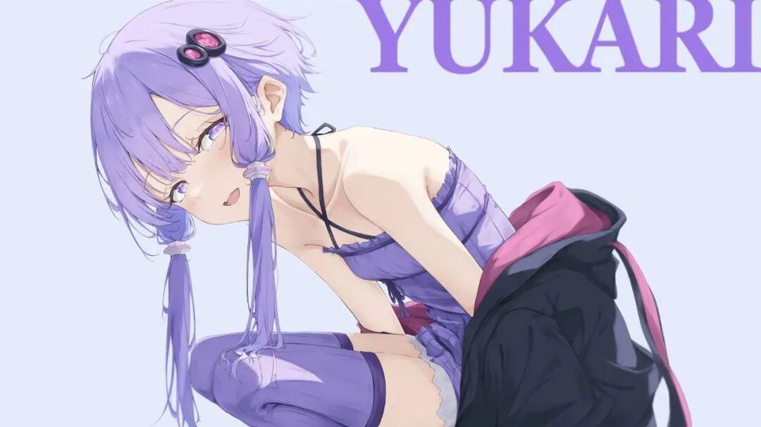 紫发尤物Yukari的秘密花园：一场令人心跳加速的视觉盛宴