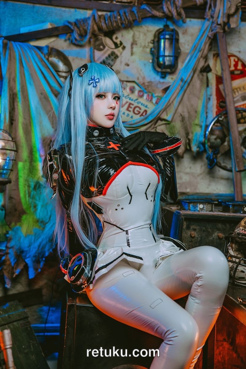 动漫博主@凛子酱 021 hk416 Animation blogger @林子