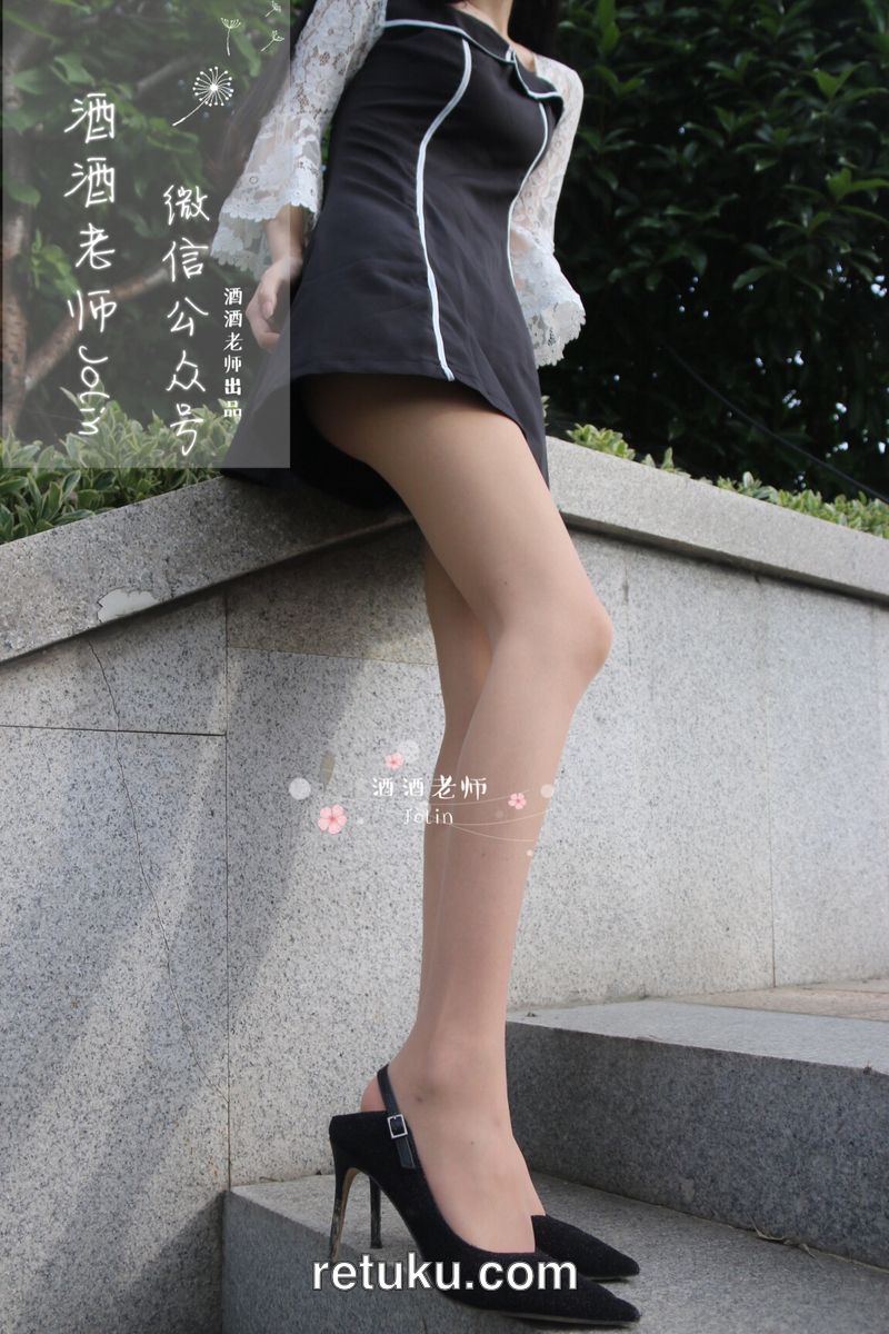 酒酒老师 09《风吹裙摆，足下春光》 [53P+86M] Jiujiu Teac