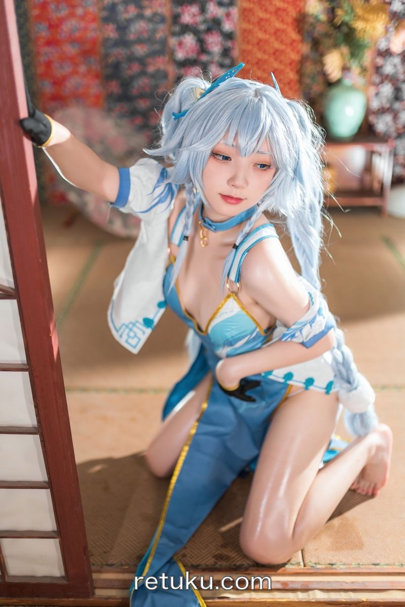 动漫博主@花铃 6  PA15 翠雀媚 Animation blogger @花