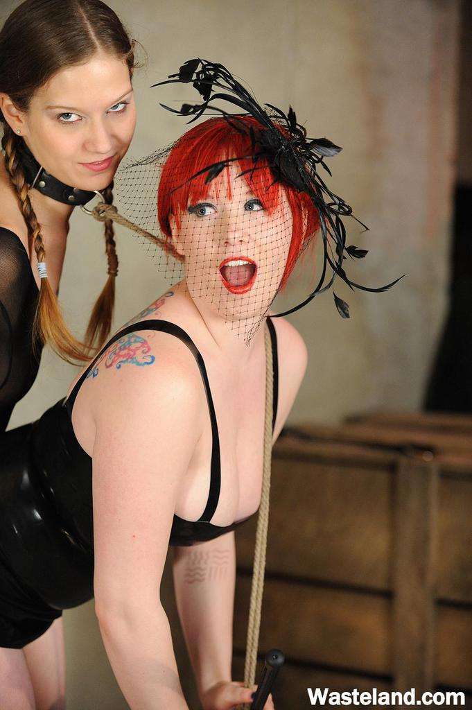 Two lesbians play lezdom sex  Two lesbians play lezdom sex