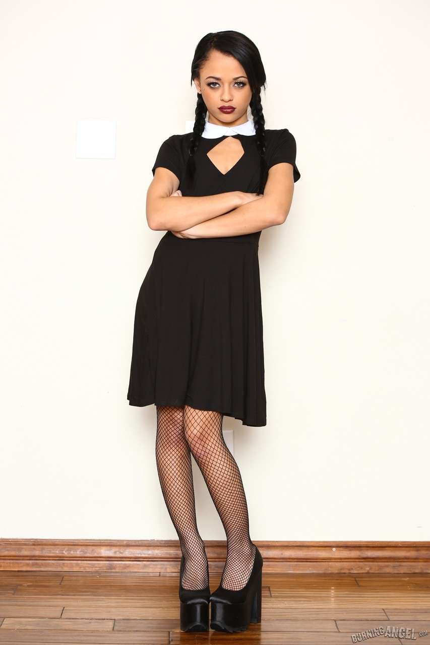 Petite Holly Hendrix as Wedne... Petite Holly Hendrix as Wedne...