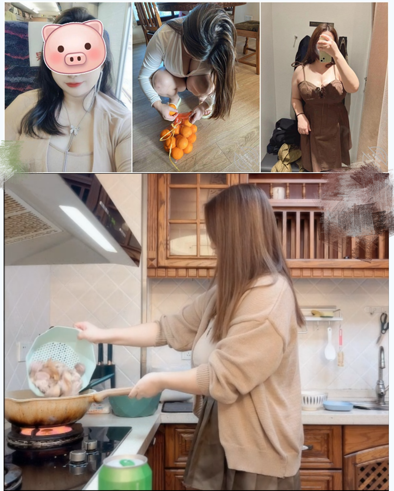 爸妈不在家跟姐姐肆无忌惮的做爱从厨房做到卧室 My parents were not at home and I had unbridled sex with my sister from the kitchen to the bedroom.