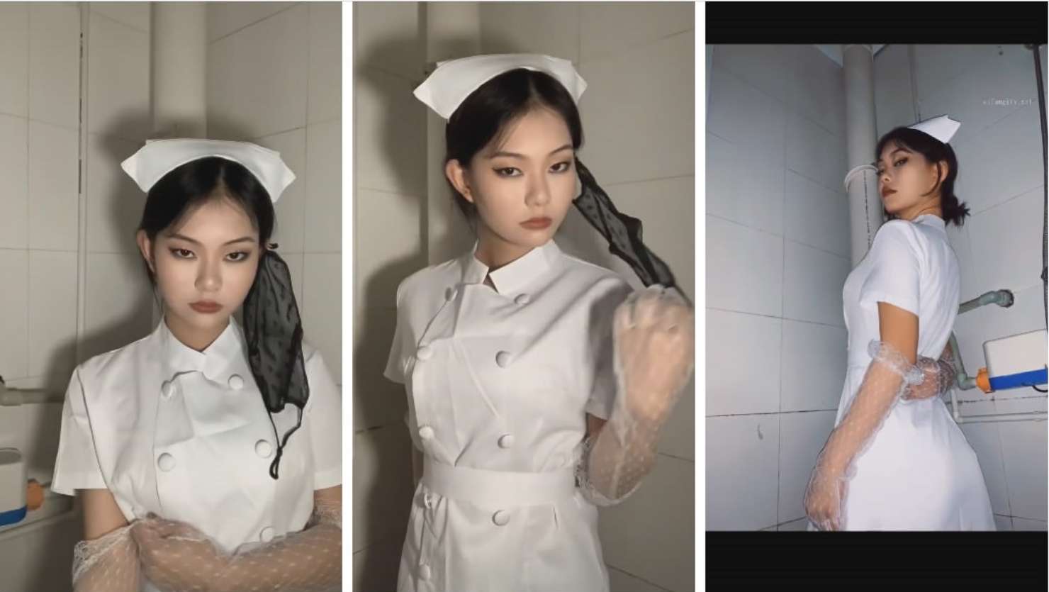 广西护士学院骚护士 被奸夫艹得大呼：&ldquo;我就要你操我，快射我嘴里 A sexy nurse from Guangxi Nursing College was fucked by an adulterer and screamed： "I want you to fuck me and cum in my mouth."