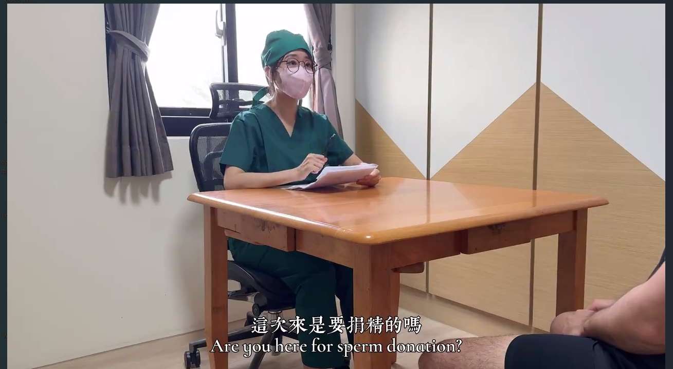 第一次去医院捐精有点紧张，让医生帮我取精液 I was a little nervous when I went to the hospital for sperm donation for the first time. I asked the doctor to collect the semen for me. | vigina during sex