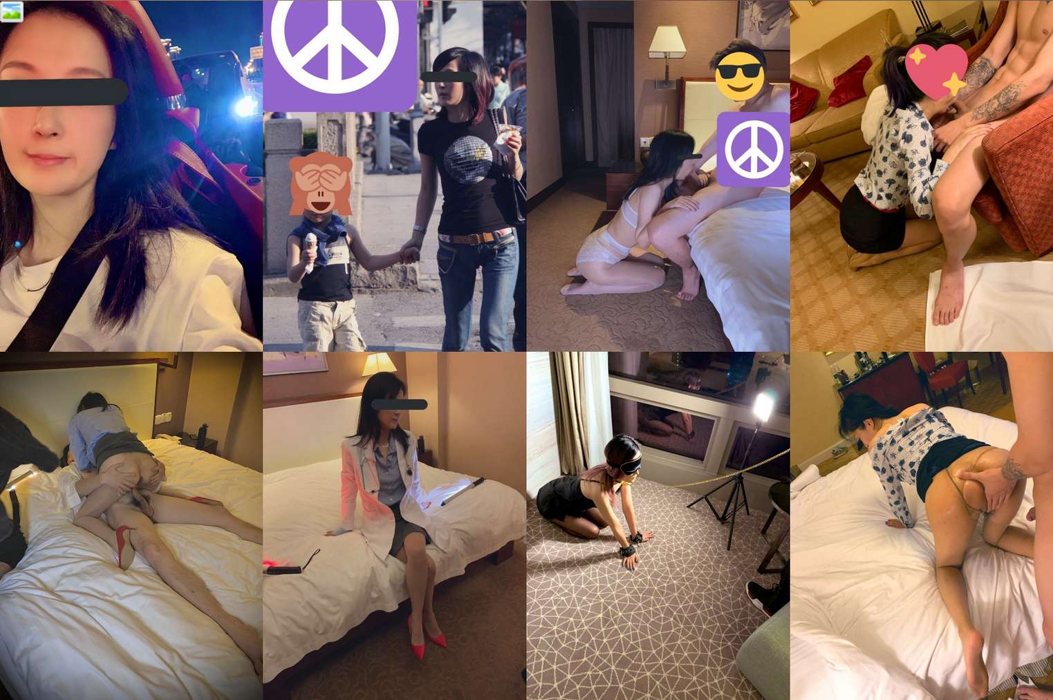 喜欢绿帽喜欢和单男活动，淫荡自拍，被龙哥爆肏 I like cuckold activities with single men, taking lewd selfies, and being fucked by Brother Long.