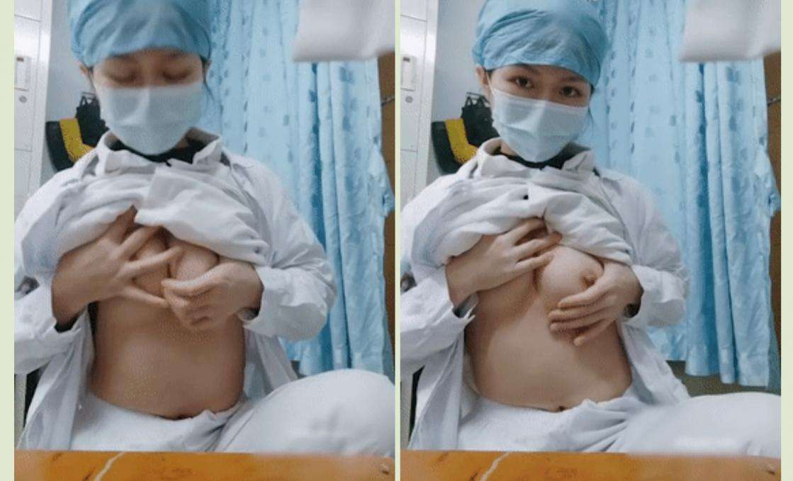 骚护士，病人知道你这么饥渴么？ Sexy nurse, does the patient know you are so horny？