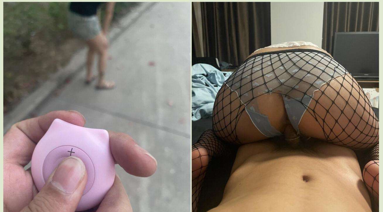 高中隔壁班的校花母狗 高考前被艹哭了 跳蛋上街调教 The school belle bitch from the next class in high school was fucked to tears before the college entrance examination. She went to the street with a vibrator to train her.