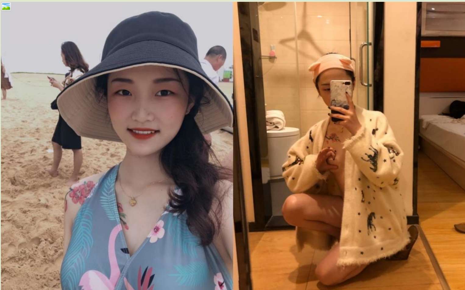 邻家妹初恋的感觉！清纯露脸美女私下极度反差 The feeling of first love for the girl next door！ The innocent beauty showing her face is in extreme contrast in private