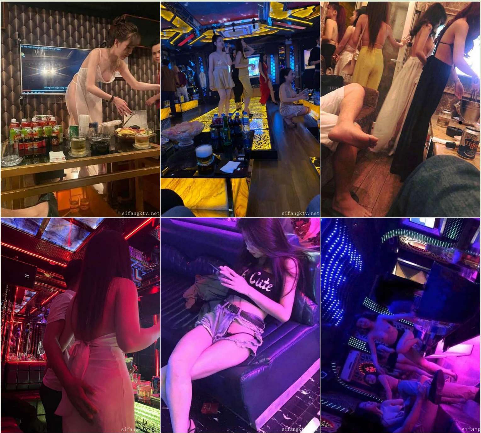 淫乱KTV！酒吧KTV坐台全裸淫乱 摸奶舔鸡，有钱就是好 Lewd KTV！ Naked and lewd at the bar KTV, touching breasts and licking cock, it&rsquo;s good to be rich