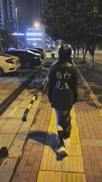 清纯小M带着毛绒尾巴户外露出，38度高温遛狗 | 照片 清晰 度 Pure little M with her plush tail exposed outdoors, walking her dog at 38 degrees high temperature