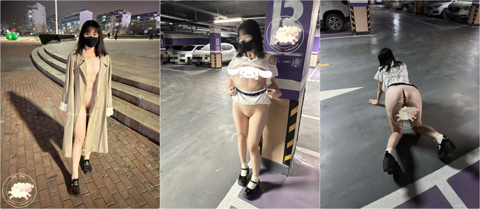 逛街的小情侣 越看水越多 太刺激了 忍不住喷水水 The little couple shopping, the more they look at, the more they are. It's so exciting, I can't help but spray water | t sex position