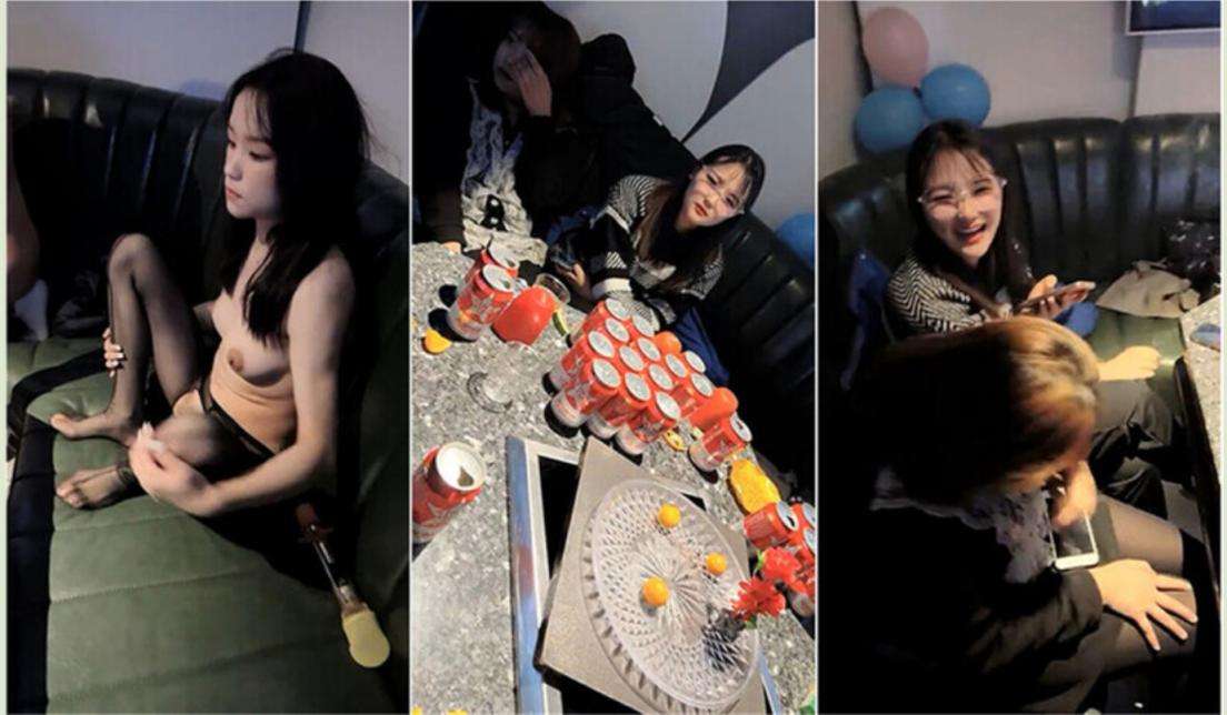 小混混勾搭不学好的学生妹深夜KTV唱歌玩耍❤️包厢里把妹子干了 A gangster hooked up with a student girl who didn't learn well and sang and played late at night with KTV ❤️ The girl was fucked in the box