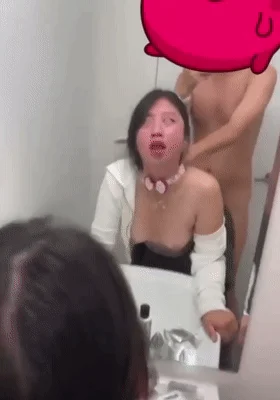 捆绑道具调教，强制口交，身高不够梯子来凑 Binding props to tr