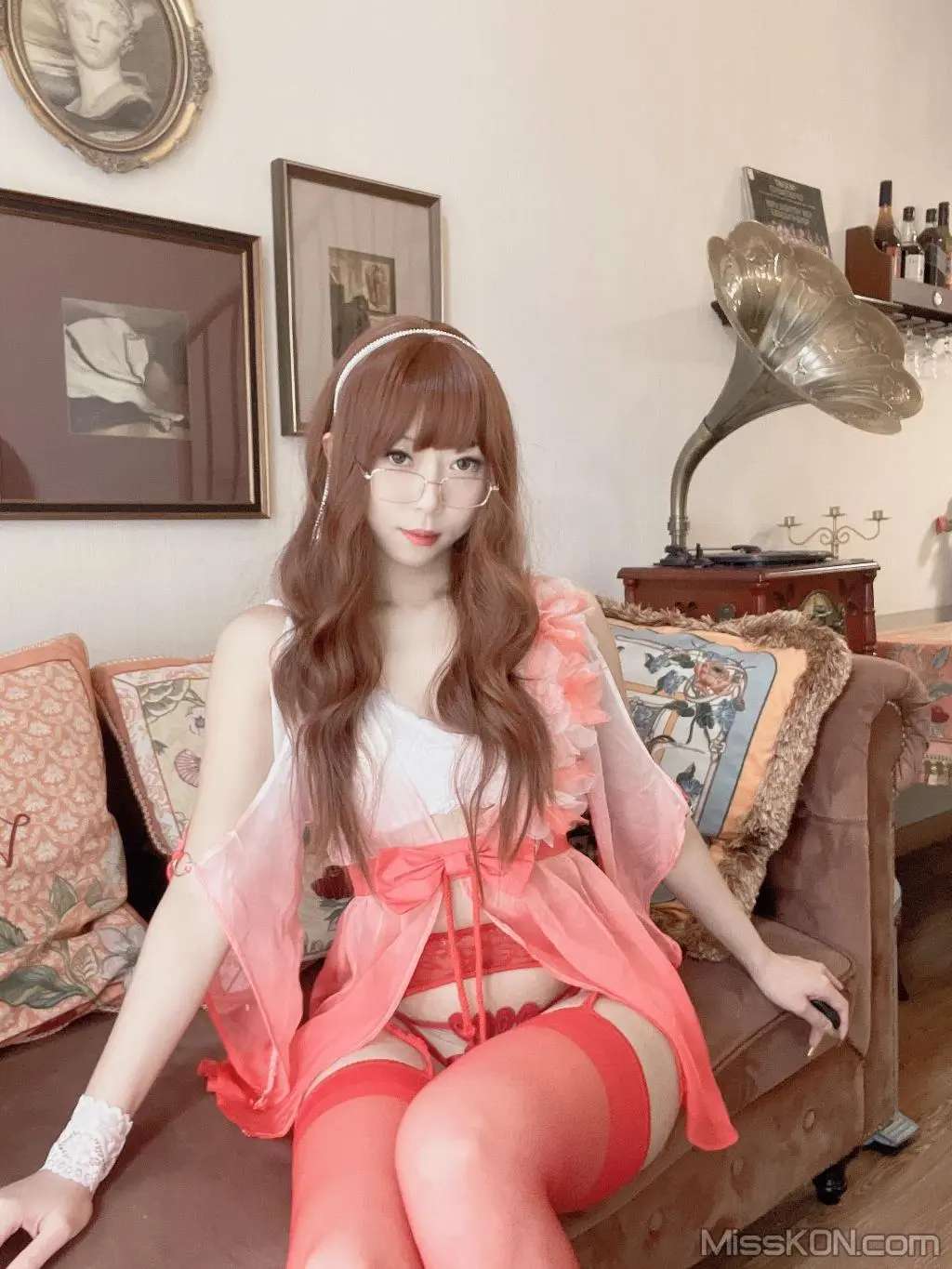 Coser@Money冷冷： 渐变开衫 Coser@Money Leng Leng： Gradient Cardigan