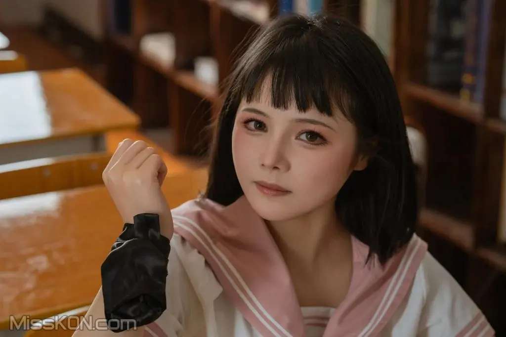 Coser@七月喵子 (qiyuemiaozi) No.42： & 奈汐酱nice &ndash; 放学后的补习 Coser@qiyuemiaozi (qiyuemiaozi) No.42： & Naixi Jiangnice &ndash; Tutoring after school