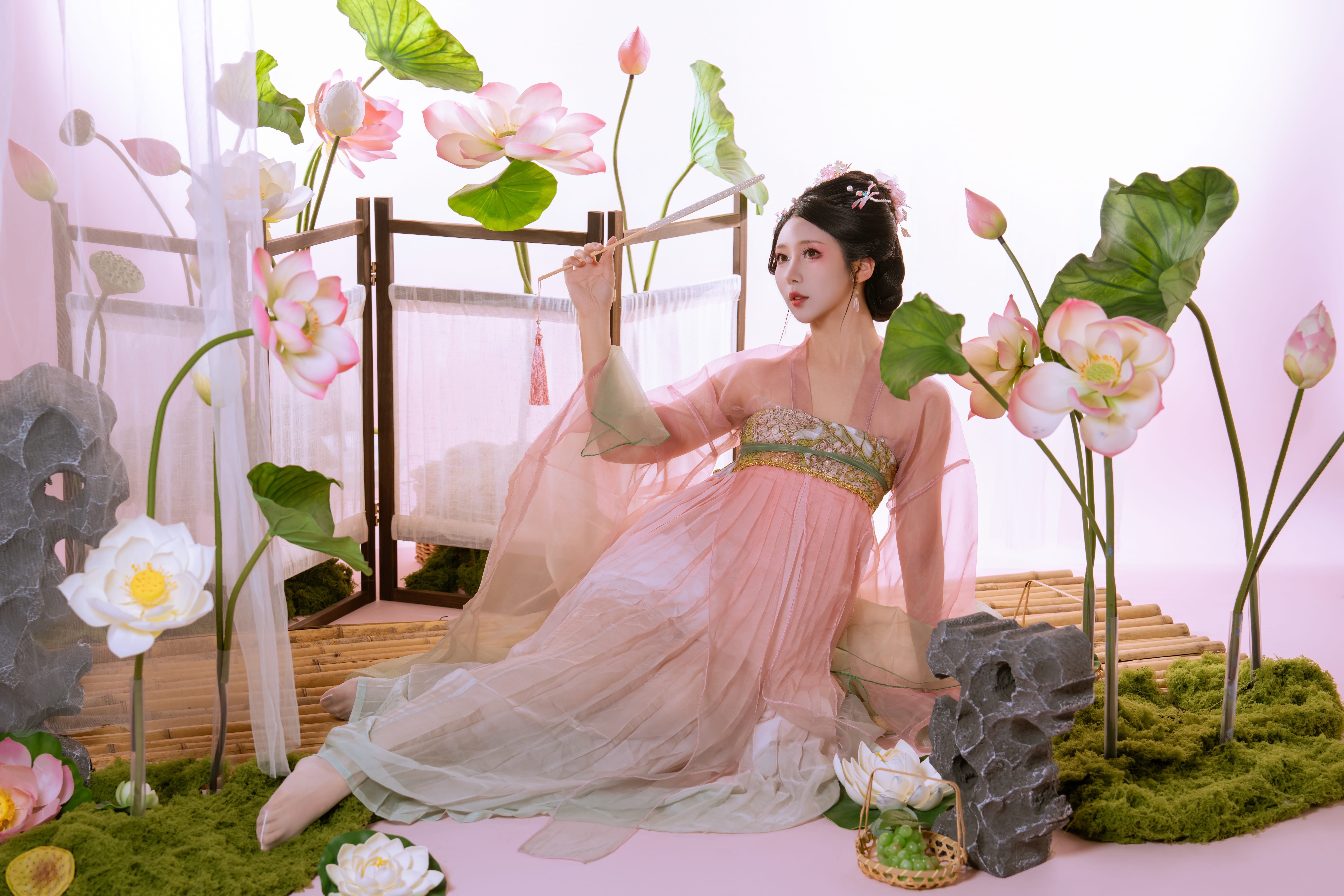 古风&middot;采莲女（1） Ancient Style Lotus Picking Gi