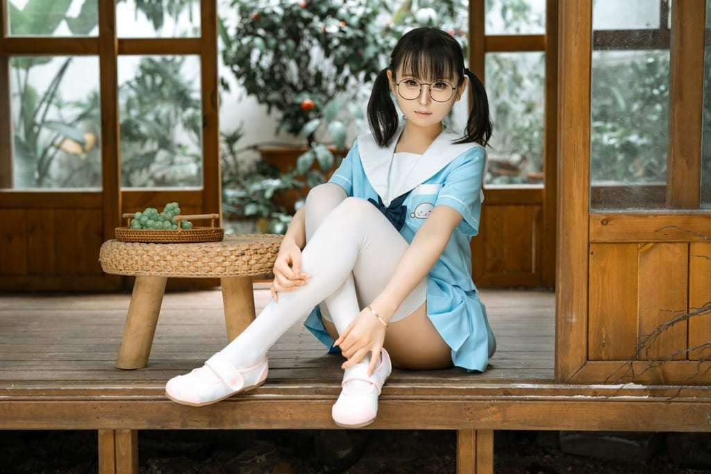 幼水铃衣  双马尾 Young water bells  double ponytails