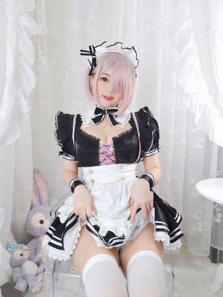白烨  玛修色女仆 | 照片 底 色 修改 Bai Ye  Mashu Se Maid