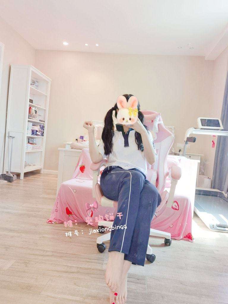 橙子喵酱 46套合集 NO.045 夹胸饼干  校服 Orange Meow Sauce 46 Set Collection NO.045 Tip Biscuits School Uniform