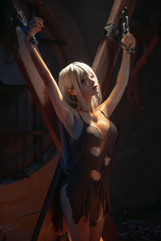 蠢沫沫  2024年4月高级订阅   单售 希尔薇 cos Silly Momo  Premium Subscription April 2024  Sold individually Sylvie cos