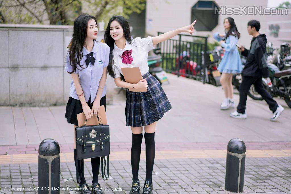 YouMi Vol.1057： 小茶茶tea & 鱼尾fish YouMi Vol.1057： Xiaochachatea & fishtailfish