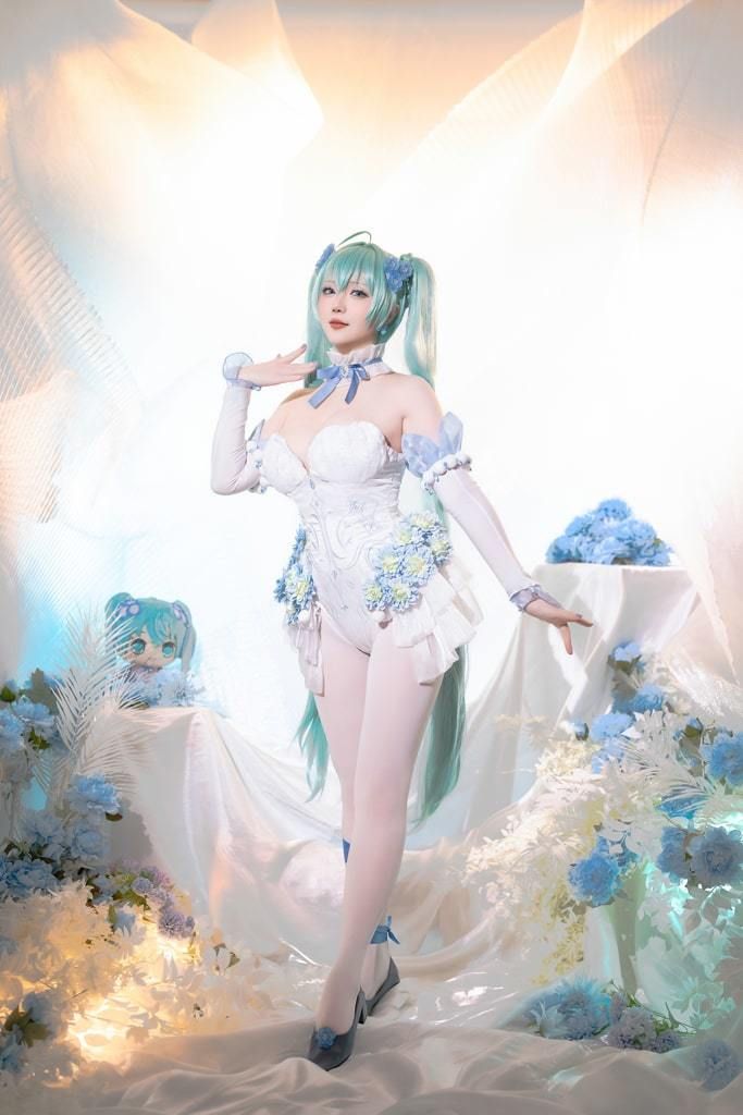 星之迟迟 &ndash; 24年02月计划A 初音未来粉蝶花精灵 The Chichi of Stars &ndash; February 24th Plan A Hatsune MikuPink Butterfly Fairy