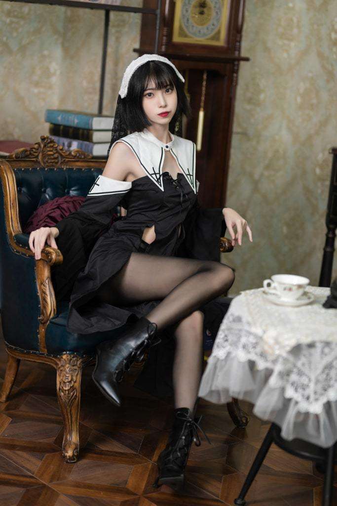 许岚LAN  修女黑丝 Xu Lan LAN  nun black stockings